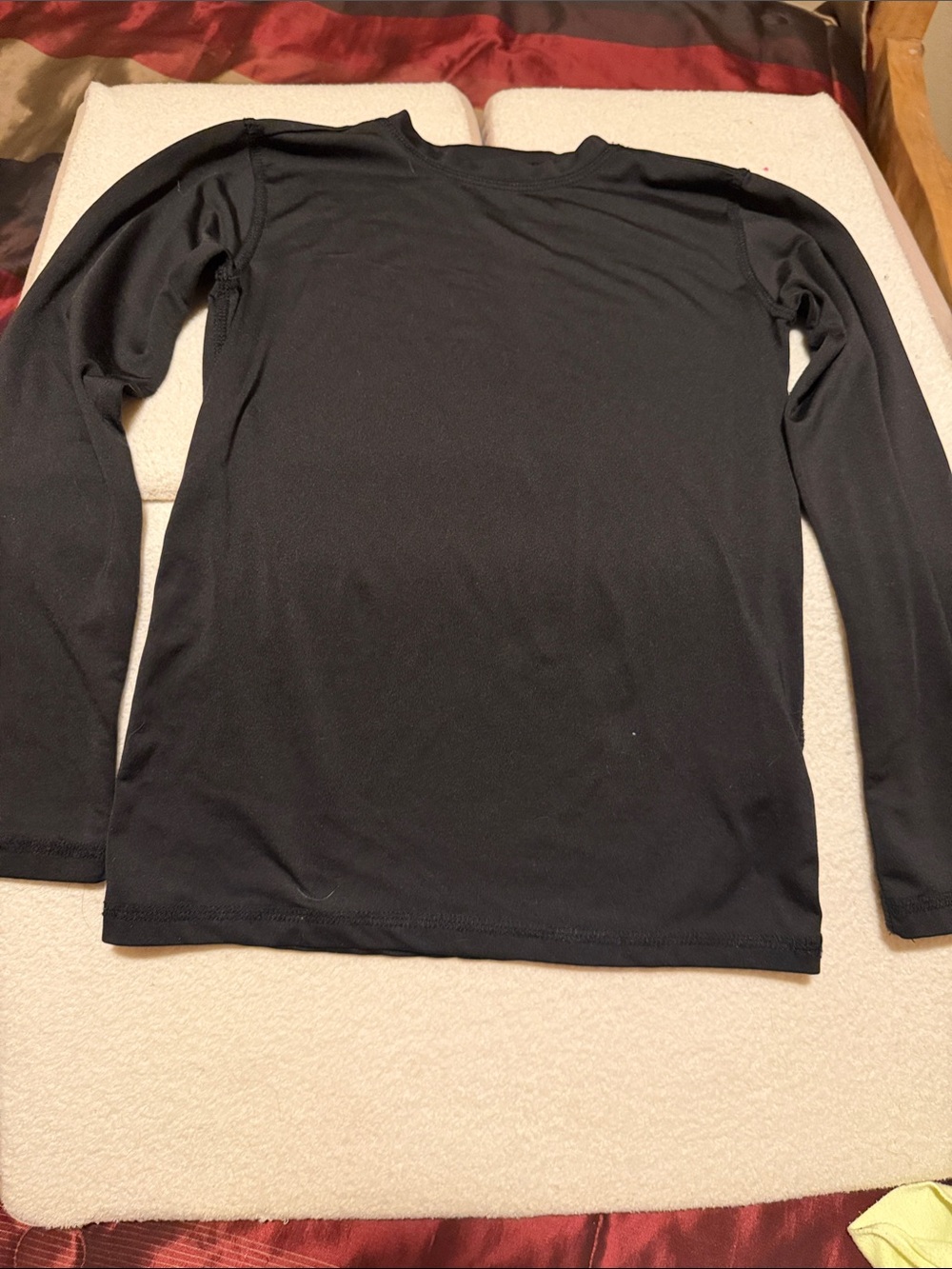 Colosseum Black Long Sleeve Athletic Tee